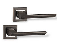 Ручки дверные для входных/межкомнатных дверей Punto BLADE QL GR/CP-23 графит/хром