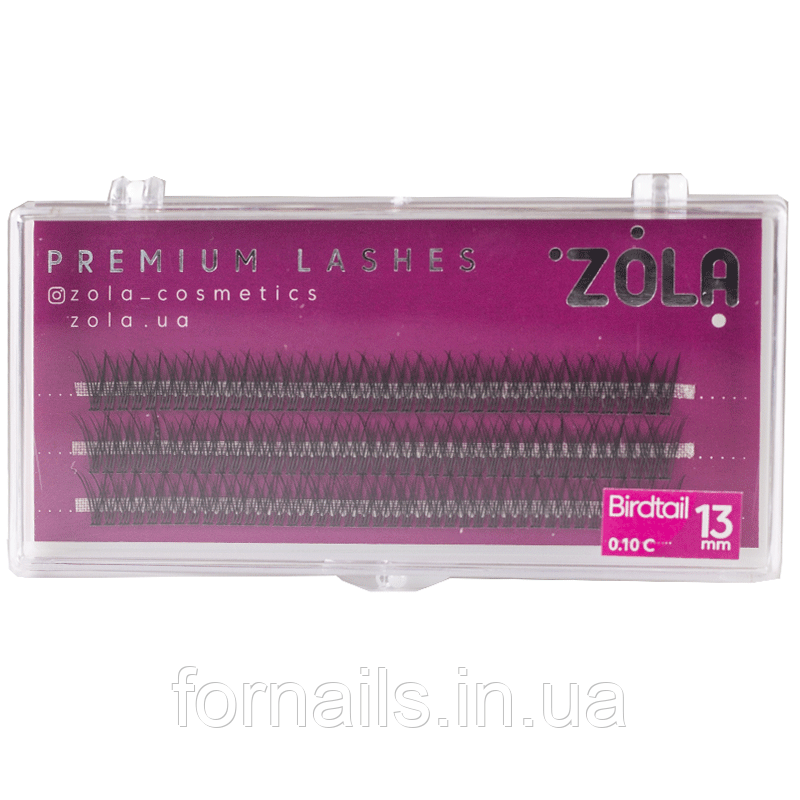 ZOLA Вії-пучки BIRDtail (13 mm), фото 1