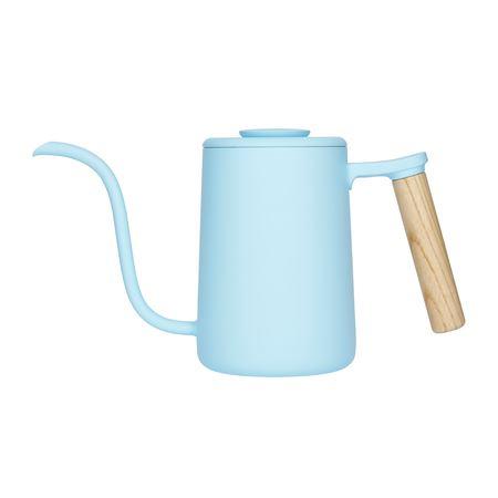 Чайник для кави Timemore Fish Youth Blue, 600 мл, заварювальний, для фільтр кави, з тонким носиком