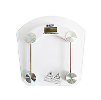 Напольные весы Bitek ВТ-1603, стеклянные весы для взвешивания бытовые | ваги електронні підлогові (NS)