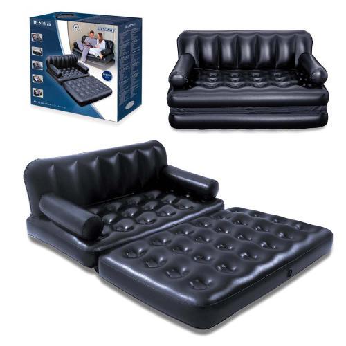 Надувний диван-трансформер 152*188*64 см, Double 5в1 BESTWAY 75054, фото 1