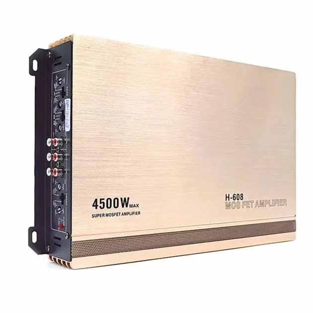 Автомобільний підсилювач звуку H-608 4500W 4-х канальний