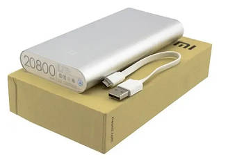 Повербанк Power Bank Xiaomi 20800 mAh (реальна ємність менша)