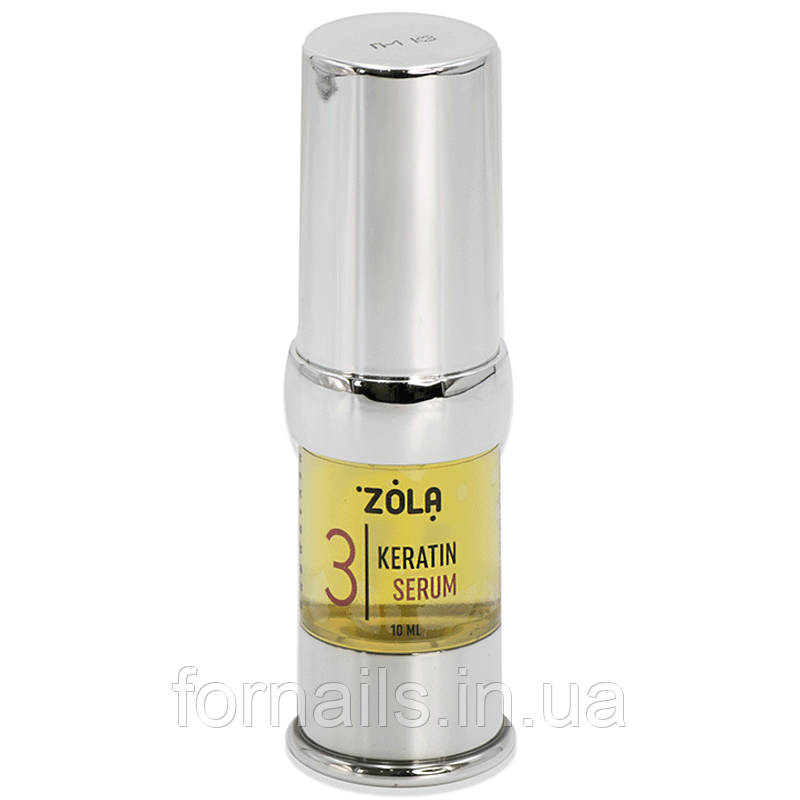 Склад для ламінування брів та вій №03 ZOLA Keratin Serum 10 мл, фото 1