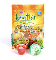 Цукерки желе Long Hai Fruity Jelly асорті фруктове желе з соком фруктів 400 г (В'єтнам)