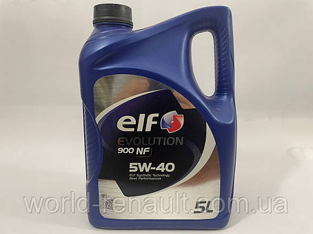 Моторне масло ELF EVOLUTION 900 NF 5W40 5L RENAULT / 194872, фото 2