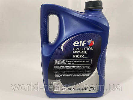 Моторна олива ELF Evolution 900 SXR 5W-30 5 л. / 213894, фото 2