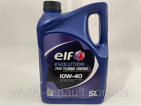 Моторна олива ELF Evolution 700 Turbo Diesel 10W-40 (5 л.) / 214121, фото 2