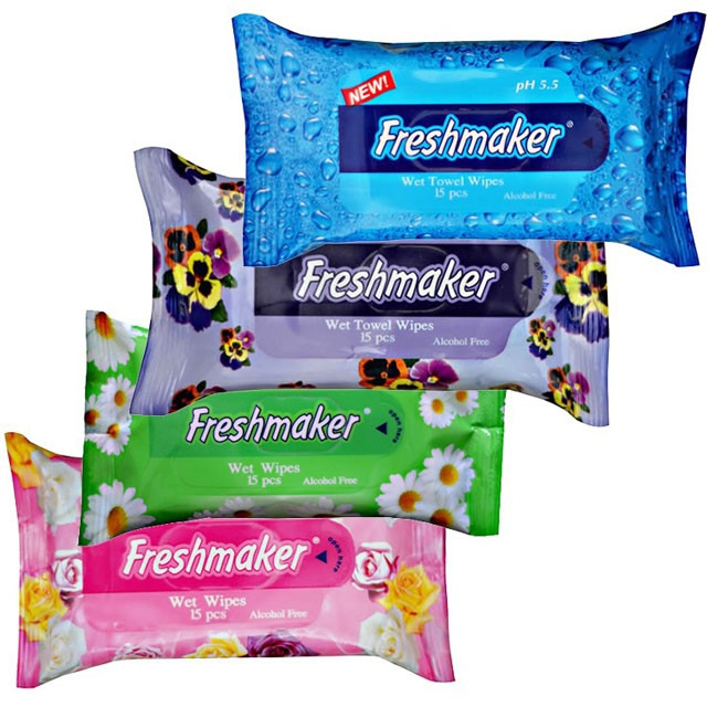 Серветки вологі Freshmaker (15шт.)