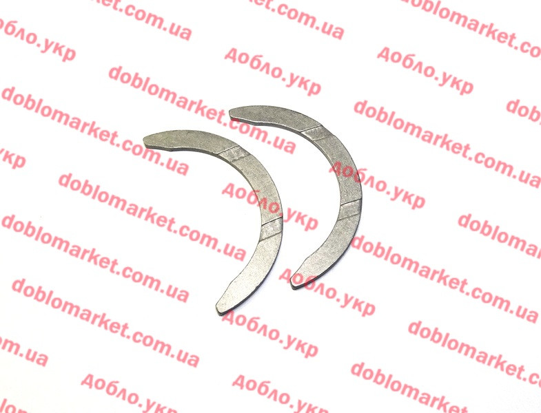 Півкільця розльоту колінвалу (к-т 2 шт) 1.2 i 8v Doblo 2000-2005 STD , Арт. 6000626631, 6000626631, FIAT
