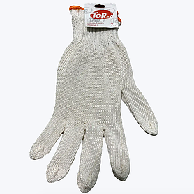 Рукавички трикотажні Toppackбілі Uni-1 XL 7 клас