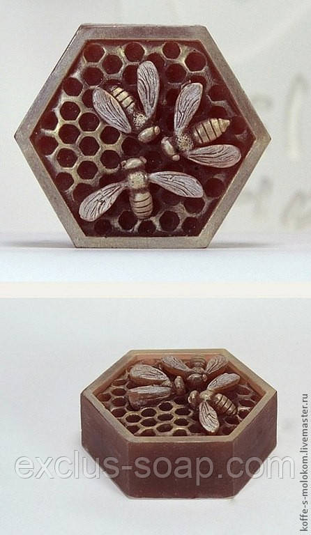 Пчёлки на сотах 2D - фото 1 - id-p325091442