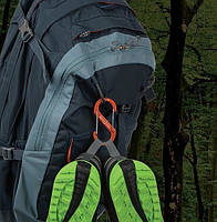 Карабін Nite Ize S-Biner Aluminium Dual Carabiner 4 Orange, фото 3