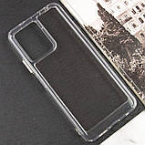 Чохол TPU+PC Clear 2.0 mm metal buttons для Xiaomi Poco F5 / Note 12 Turbo Прозорий, фото 6