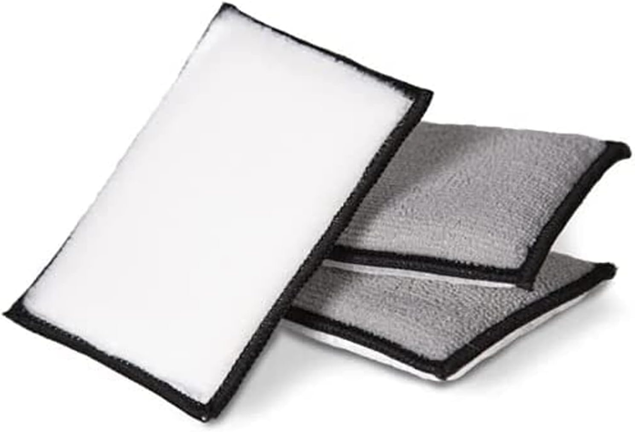 Універсальна губка для чищення салону автомобіля, комплект 3 штуки, фото 1