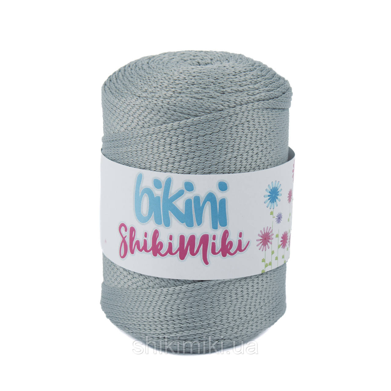 Поліефірний шнур Shikimiki Bikini 2 mm, колір Світло-сірий