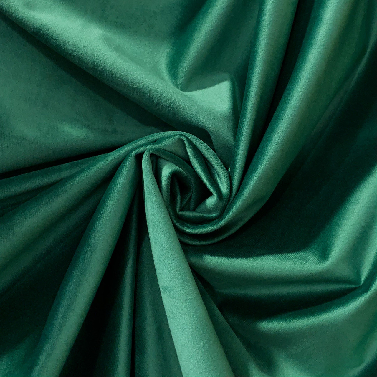 Тканина на метраж оксамит висота 3м Зелений (915-23) щільна тканина для штор, фото 1