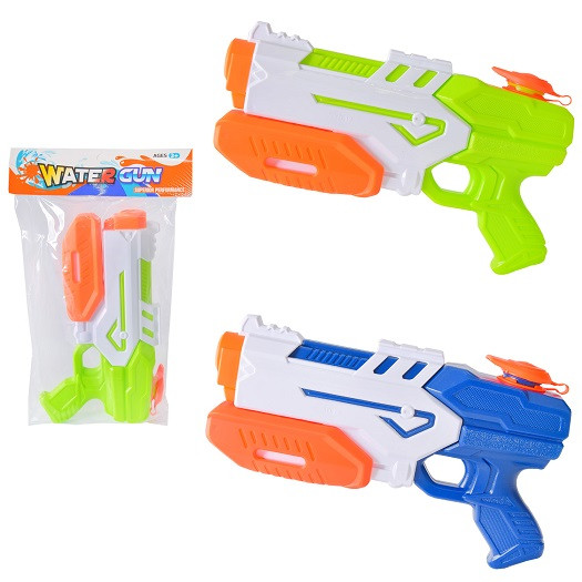 Водяний пістолет із насосом, пакет.28*17,5*5см