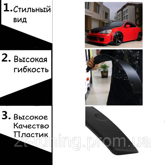 Накладки на Арки Фендера на Деу Ланос Daewoo Lanos Расширители Арок — в ...