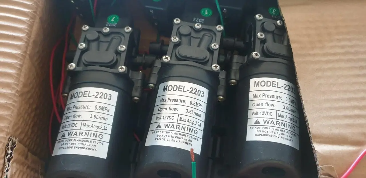 Насос электрический - помпа для аккумуляторного опрыскивателя с ...