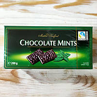 Конфеты из темного шоколада с мятной начинкой Maitre Truffout Chocolate Mints 200 г (57360)