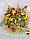 Букет гортензія з евкаліптом сушений натуральний H50см, фото 7