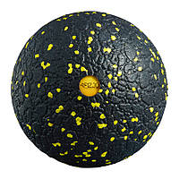 Массажный мяч 4FIZJO EPP Ball 12 4FJ0057 Black/Yellow