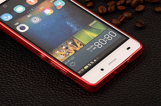 Силіконовий чохол Duotone для Huawei P8 блакитний, фото 5