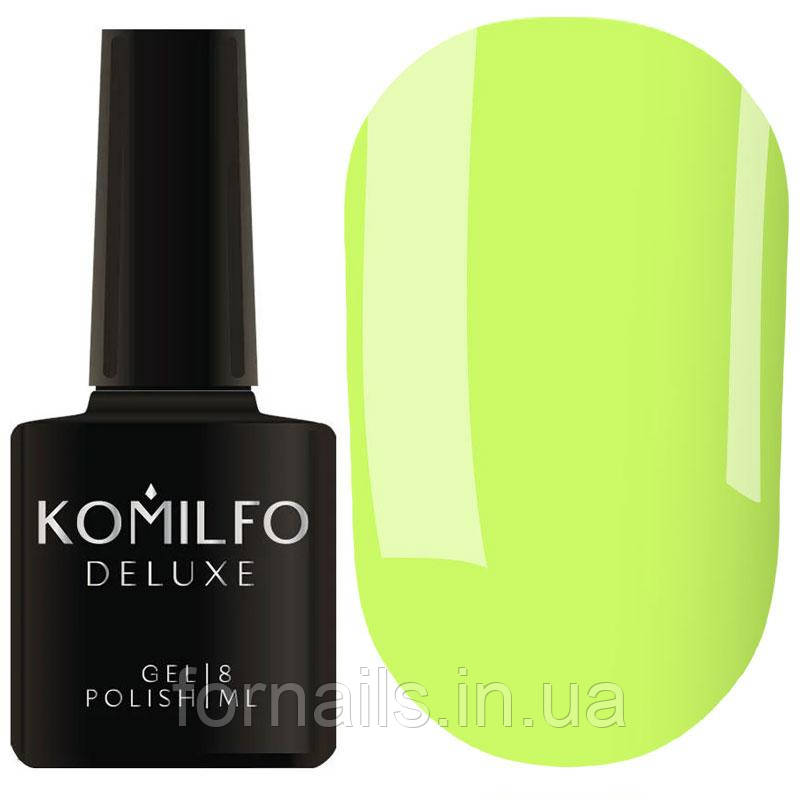 Komilfo Kaleidoscopic Base №012 (світло-салатовий, неон), 8 мл