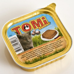 Консерви для кошенят, паштет TOMi ДЛЯ КОТЯТ (junior), 100 г.