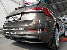 Фаркоп Skoda Scala 2018- (Шкода Скала) оцинкований Швидкознімний автомат на ручці
