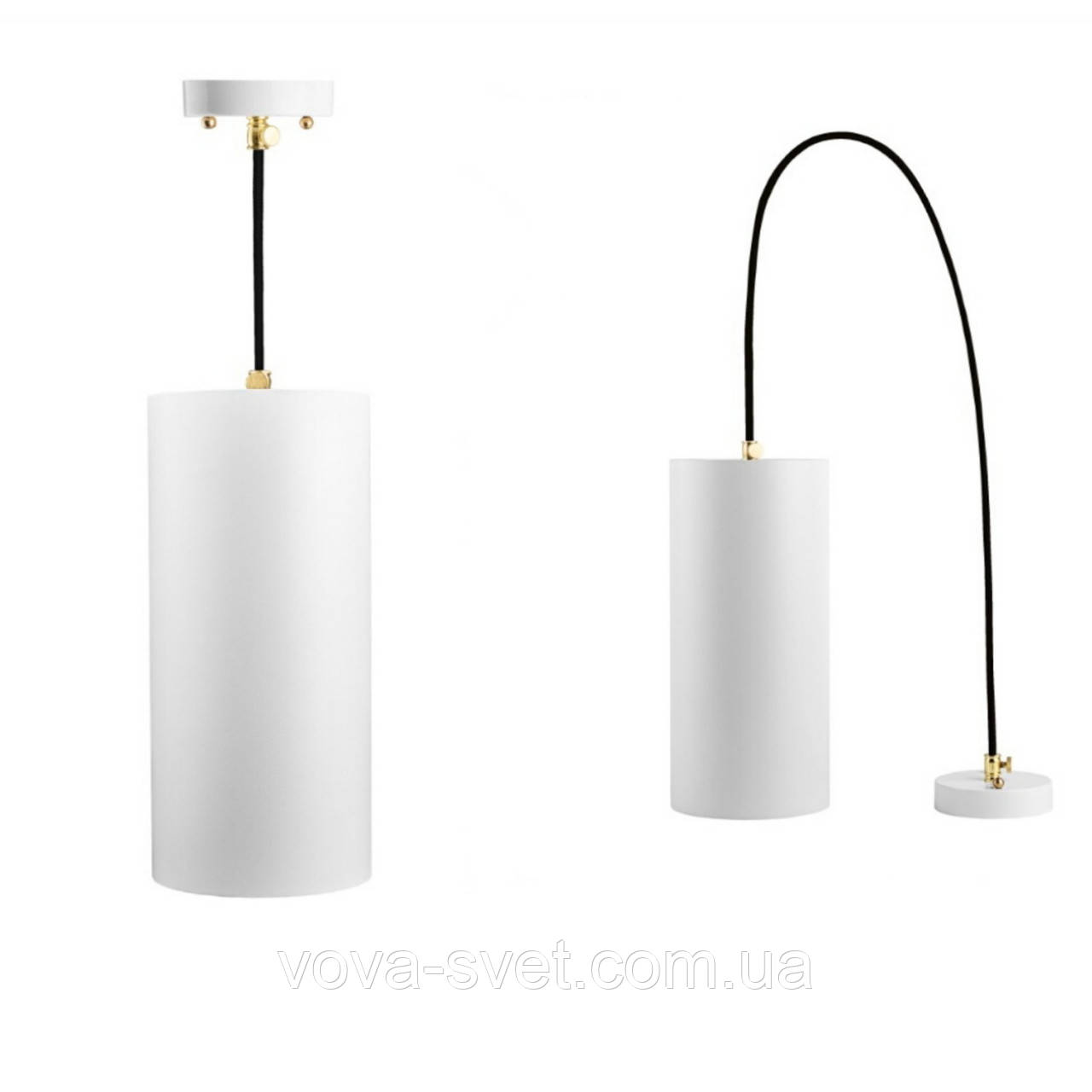 Світильник підвісний Loft Steampunk [ Pendant Altube White ]