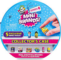 Мини бренды кейс коллекционера 5 фигурок Mini Brands 5 Surprise Collector's Case Series 4