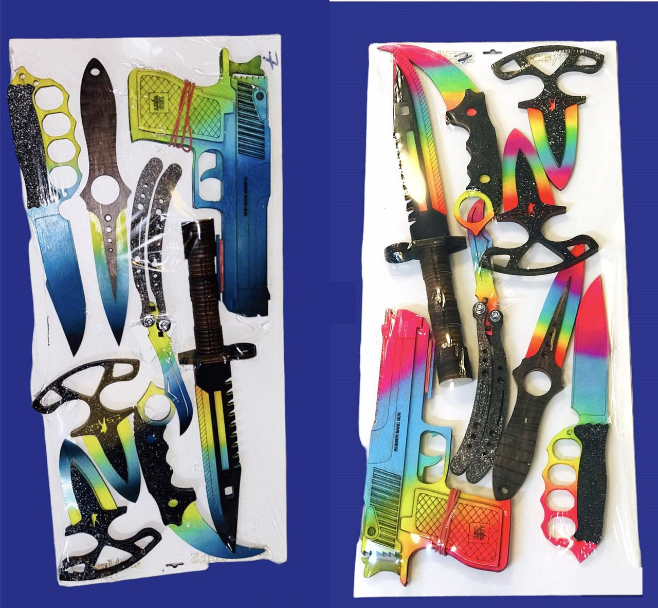 Набір на фанері зброя, 50x23см., фото 1