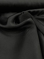 Ткань Шелк Армани плотный чорний