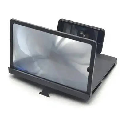 Збільшувач екрана телефона Enlarged screen 9D F8, чорний, фото 1