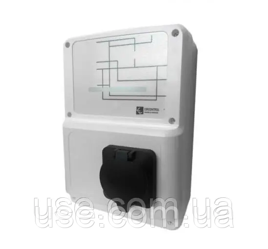 Настінна зарядна станція 3фази, 220V 400V 32А 22 кВт з індикацією
