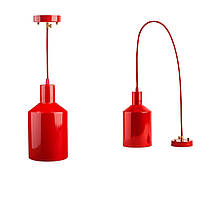 Светильник подвесной Loft Steampunk [ Pendant Altube Alum Red ]