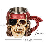 Кухоль Пірат Pirate Cup 600 мл, фото 3