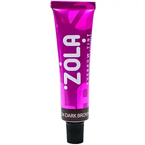 Фарба для брів із колагеном ZOLA Eyebrow Tint With Collagen 15 мл (04 Dark brown)