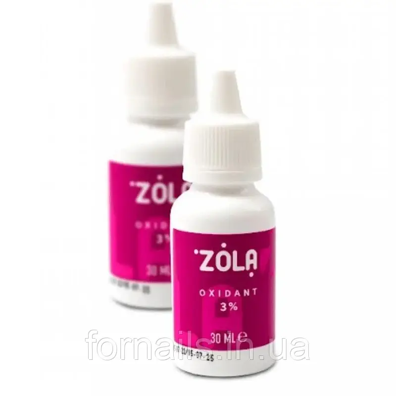 Кремовий окислювач до фарби для брів ZOLA Oxidant 3% 30 мл, фото 1