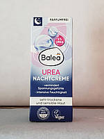 Нічний крем для дуже сухої шкіри обличчя з 5% косметичною сечовиною Balea Urea Nachtcreme mit 5% Urea 50 мл