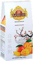 Чай білий Basilur Білий чай Манго та апельсин картон 100 г