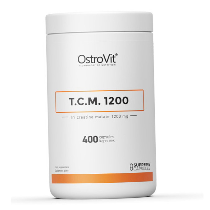 Трикреатин малат OstroVit TCM 1200 400 капсул