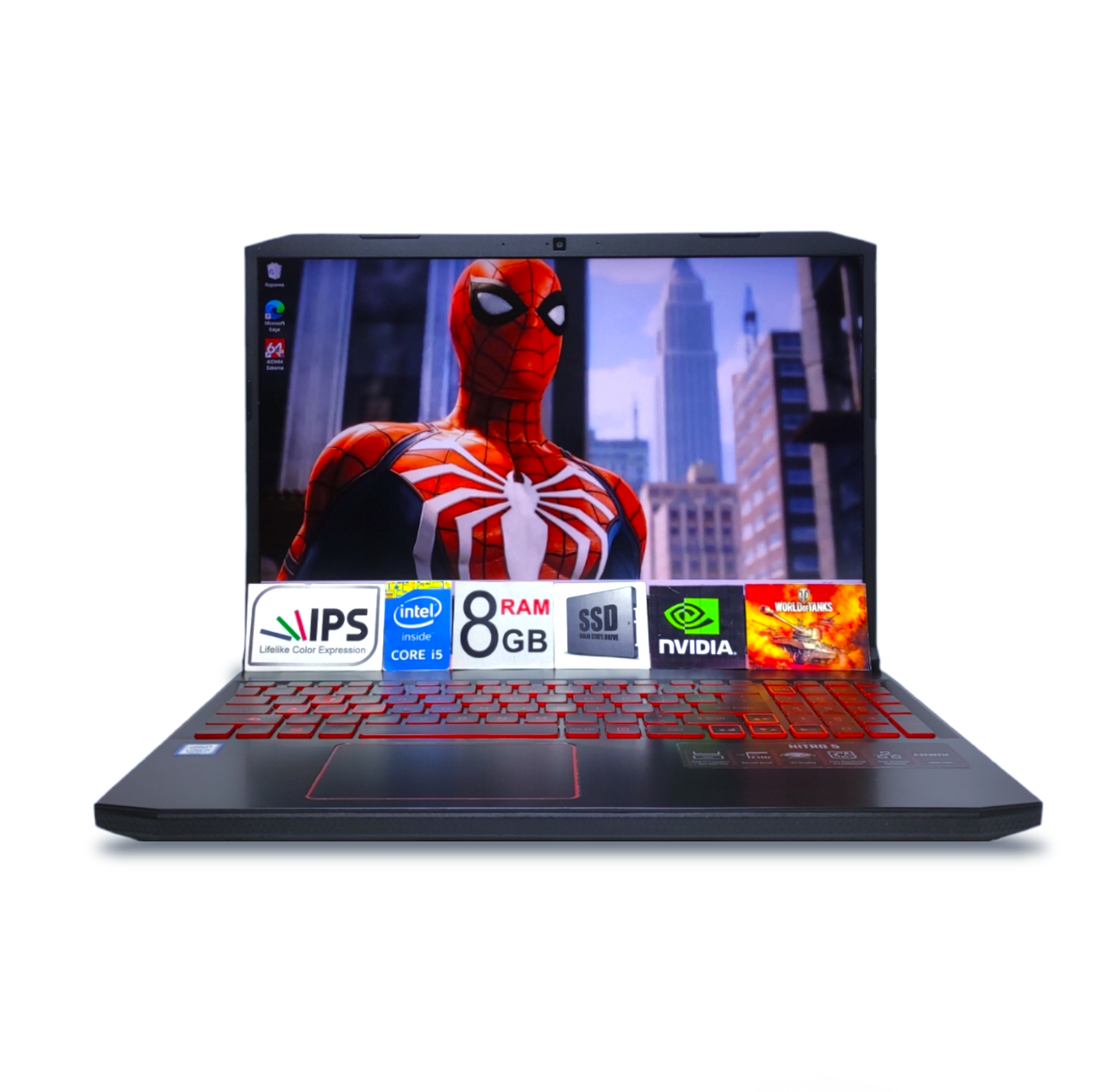 Ігровий ноутбук Acer Nitro 5 15.6 FHD IPS Core i5-9300H Ram 8Gb SSD 512G Nvidia GeForce GTX1650 4GB