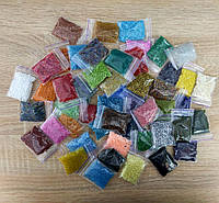 Набір бісеру 12/0 китай мікс 50 кольорів по 10 грам