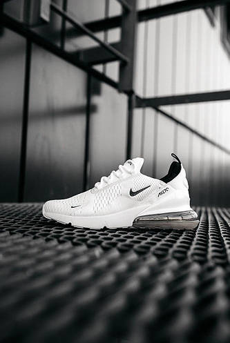 Nike all cheap white 270