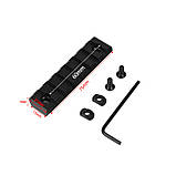 Планка для цівки M-LOK 7 Slot Picatinny/Weaver, фото 3