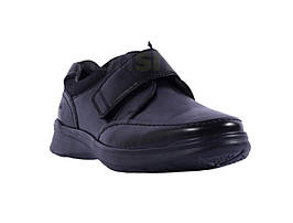 Туфлі чоловічі шкіряні чорні на широку ногу Clarks (Розмір 45, EU44, UK10)