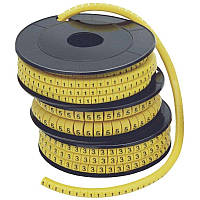 Маркер кабельний 3-6 кв.мм, "N", 350 шт, E.NEXT, (s2037086)